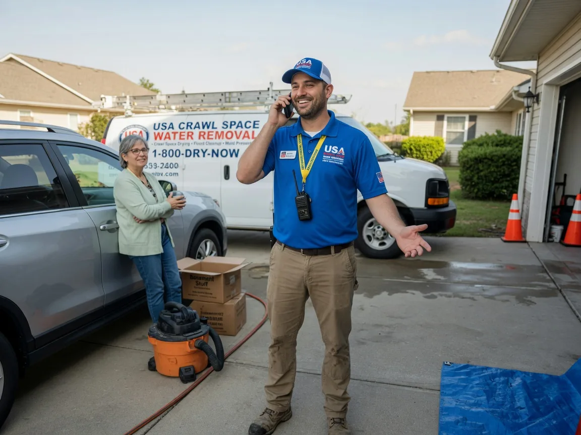Crawl Space Water Removal Fenton, MO FAQs